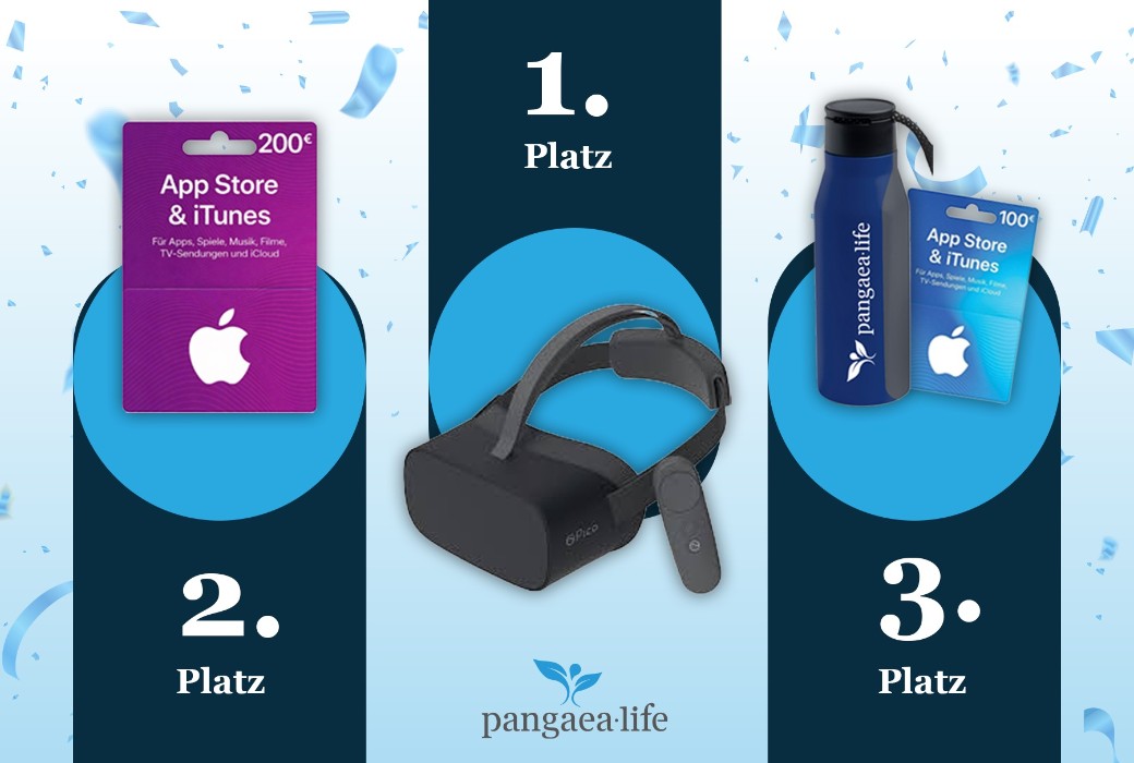 Abbildung der 3 ausgelobten Gewinne im Newsletter-Gewinnspiel