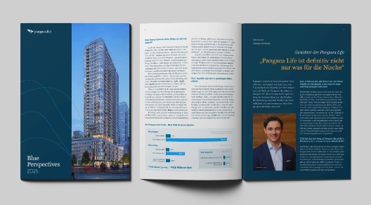 Ausschnitt des Jahresmagazins Blue Perspectives